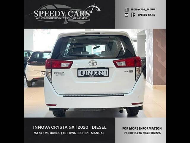 Used Toyota Innova Crysta [2016-2020] 2.4 G 7 STR [2016-2017] in Jaipur