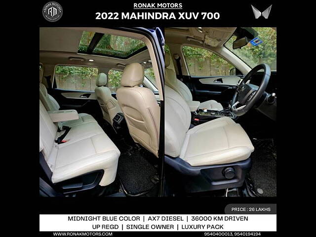 Used Mahindra XUV700 AX 7 Diesel  AT Luxury Pack 7 STR [2021] in Chandigarh