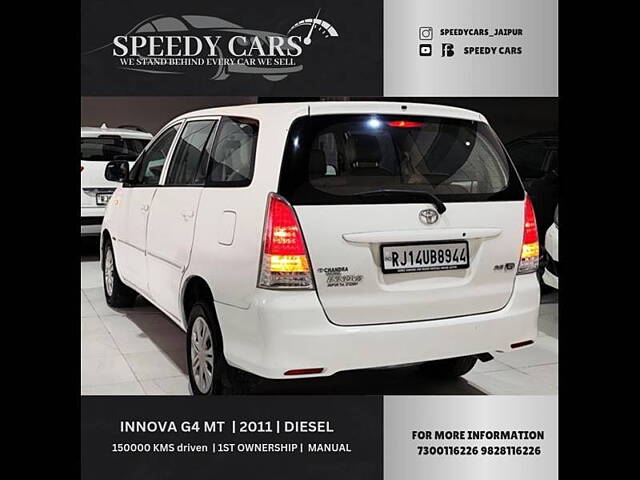 Used Toyota Innova [2009-2012] 2.5 GX 8 STR BS-IV in Jaipur