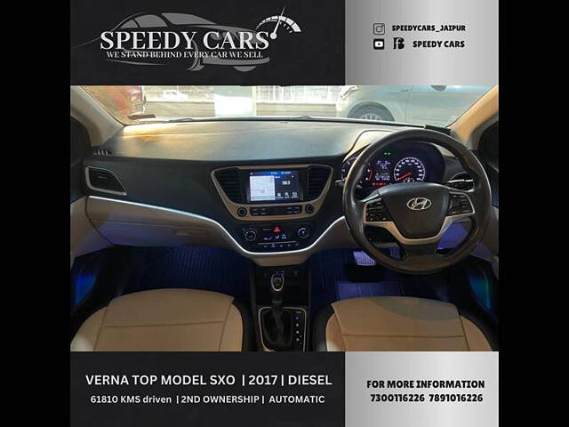 Used Hyundai Verna [2015-2017] 1.6 CRDI SX (O) AT in Jaipur