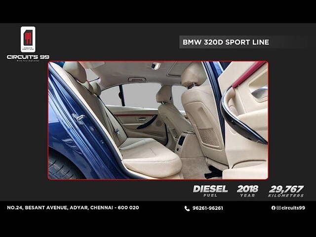 Used BMW 3 Series [2016-2019] 320d Sport Line [2016-2018] in Chennai