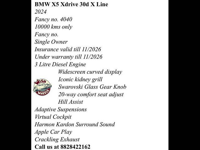 Used BMW X5 xDrive30d xLine in Mumbai