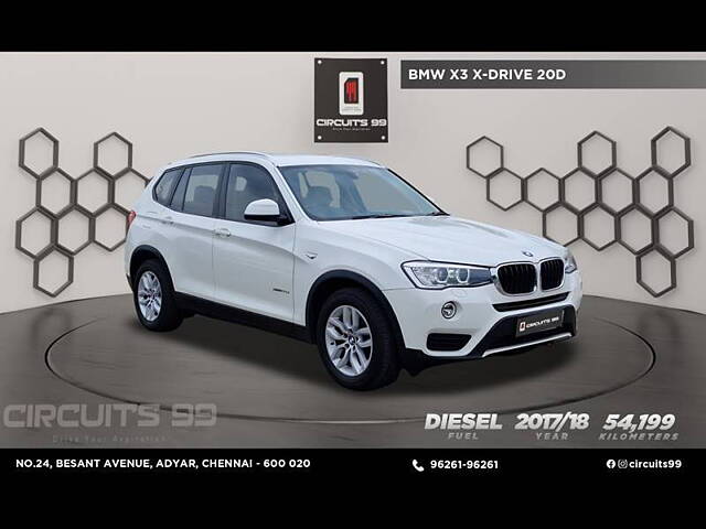 Used BMW X3 [2014-2018] xDrive-20d xLine in Chennai