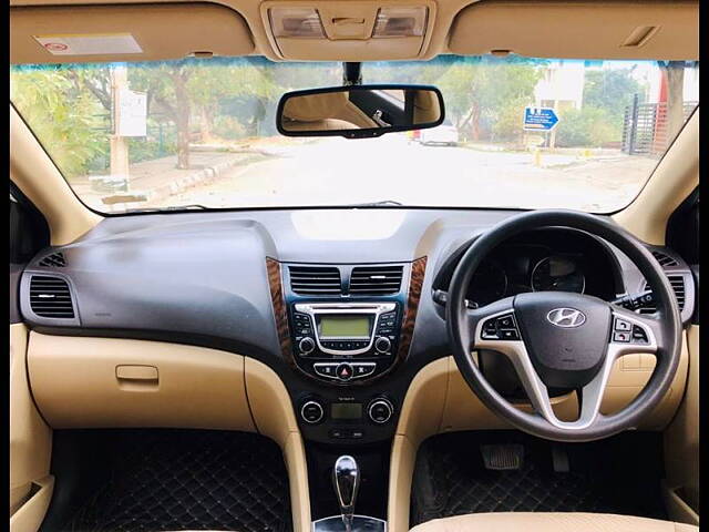 Used Hyundai Verna [2011-2015] Fluidic 1.6 CRDi SX Opt AT in Bangalore