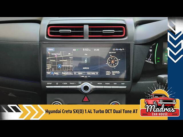 Used Hyundai Creta [2020-2023] SX (O) 1.4 Turbo 7 DCT Dual Tone [2022-2022] in Chennai