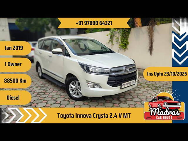 Used 2019 Toyota Innova Crysta in Chennai