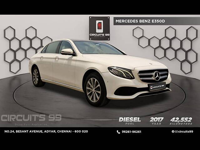 Used Mercedes-Benz E-Class [2017-2021] E 350 d Exclusive [2017-2019] in Chennai