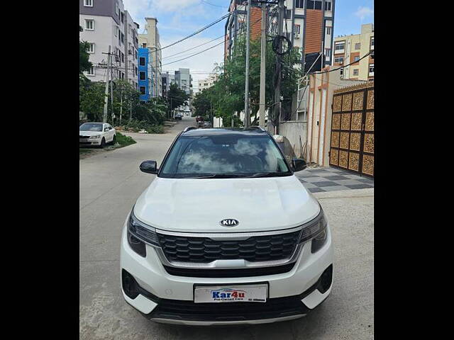 Used Kia Seltos [2019-2022] HTK Plus 1.5 Diesel AT in Hyderabad