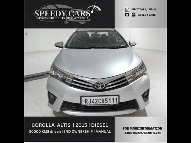 Used 2015 Toyota Corolla Altis in Jaipur