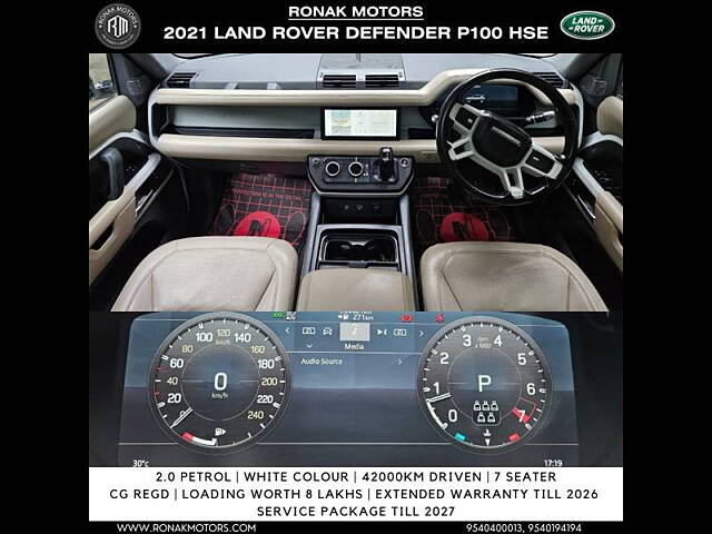 Used Land Rover Defender 110 HSE 2.0 Petrol in Chandigarh