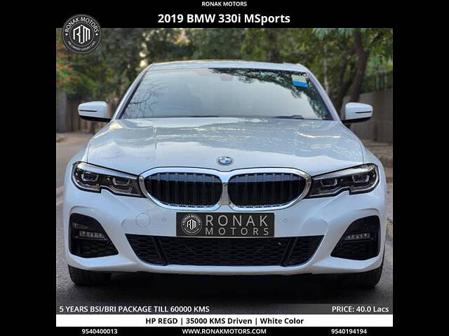 Used BMW 3 Series [2016-2019] 330i M Sport Edition in Chandigarh