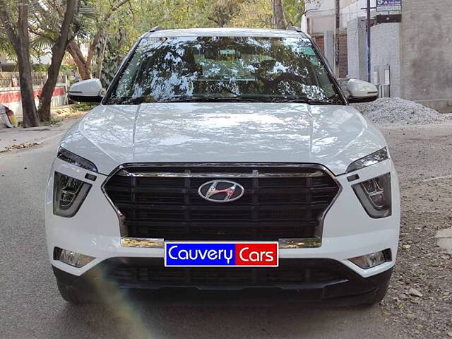 Used Hyundai Creta [2020-2023] SX (O) 1.4 Turbo 7 DCT Dual Tone [2022-2022] in Bangalore
