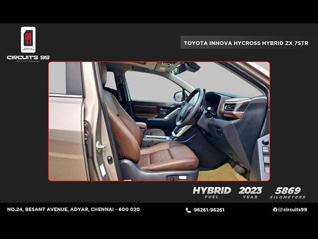 Used Toyota Innova Hycross ZX Hybrid 7 STR in Chennai