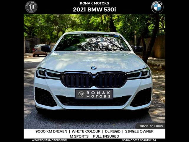 Used 2021 BMW 5-Series in Chandigarh