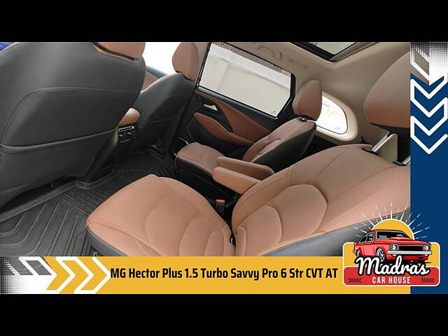 Used MG Hector Plus Savvy Pro 1.5 Turbo Petrol CVT 6 STR in Chennai