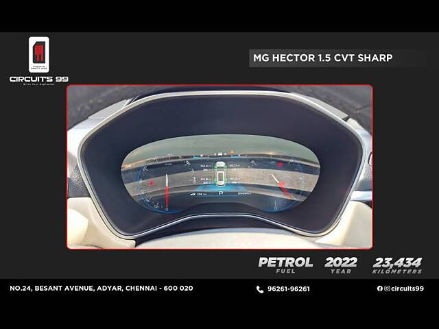 Used MG Hector [2021-2023] Sharp 1.5 Petrol CVT in Chennai