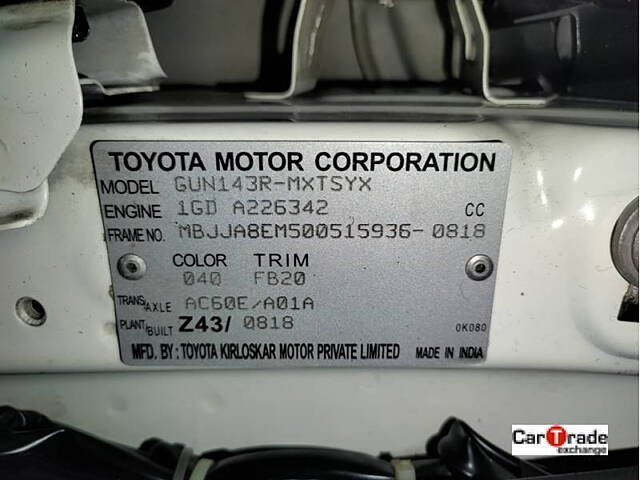 Used Toyota Innova Crysta [2016-2020] 2.8 GX AT 7 STR [2016-2020] in Bangalore