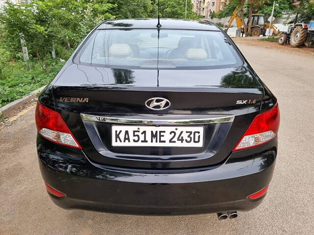 Used Hyundai Verna [2011-2015] Fluidic 1.6 VTVT SX Opt AT in Bangalore