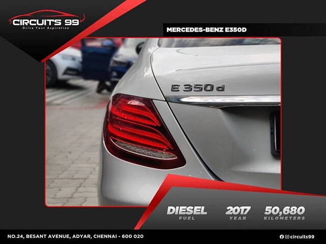 Used Mercedes-Benz E-Class [2017-2021] E 350 d Exclusive [2017-2019] in Chennai