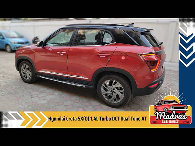 Used Hyundai Creta [2020-2023] SX (O) 1.4 Turbo 7 DCT Dual Tone [2022-2022] in Chennai