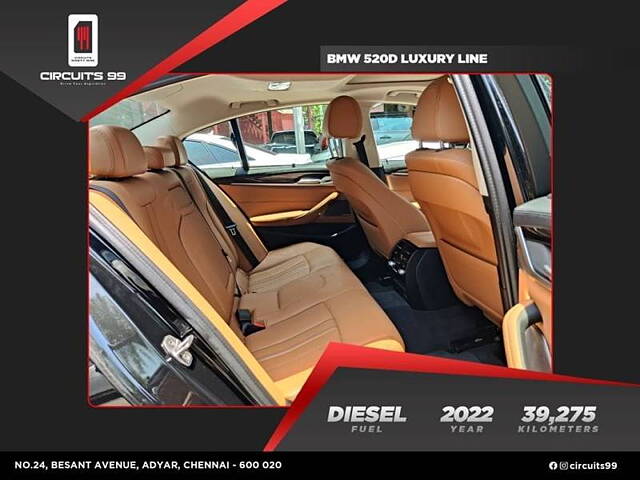 Used BMW 5 Series [2017-2021] 520d Luxury Line [2017-2019] in Chennai