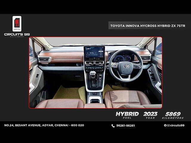 Used Toyota Innova Hycross ZX Hybrid 7 STR in Chennai