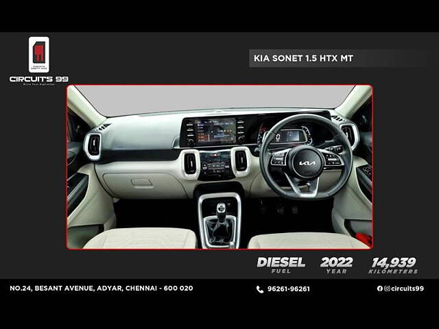 Used Kia Sonet [2020-2022] HTX 1.5 [2020-2021] in Chennai