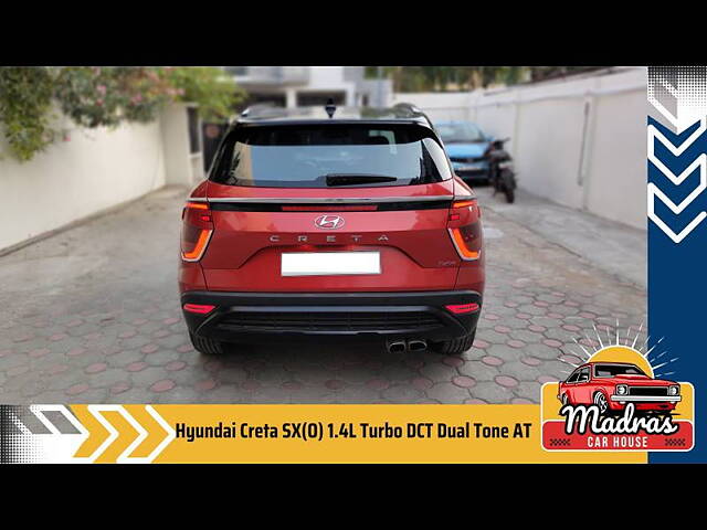 Used Hyundai Creta [2020-2023] SX (O) 1.4 Turbo 7 DCT Dual Tone [2022-2022] in Chennai