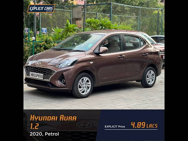 Used Hyundai Aura [2020-2023] S 1.2 Petrol in Kolkata