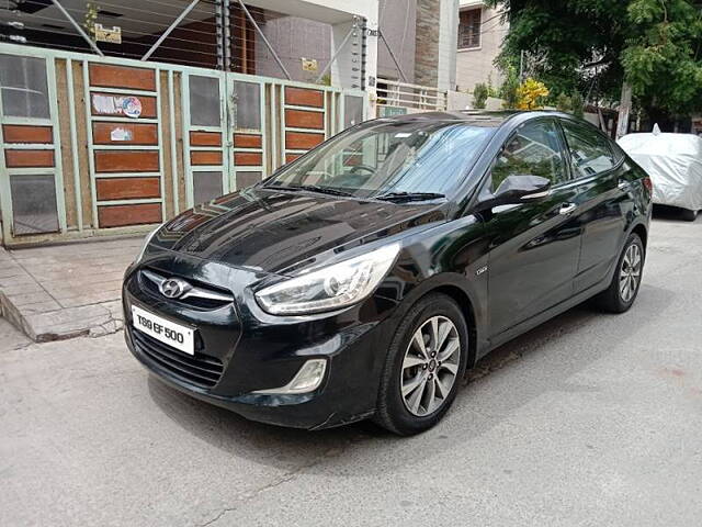 Used Hyundai Verna [2011-2015] Fluidic 1.6 CRDi SX Opt AT in Hyderabad