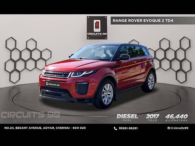 Used 2017 Land Rover Range Rover Evoque in Chennai