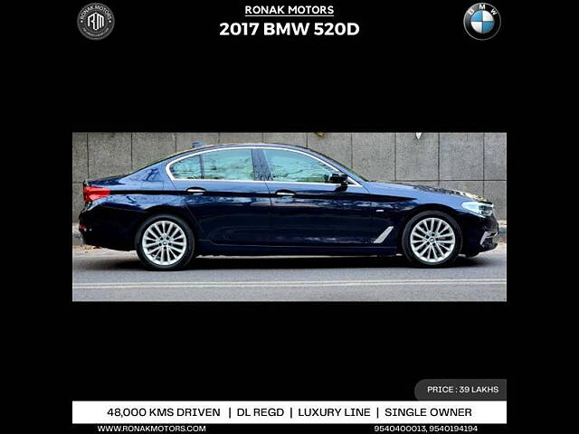 Used BMW 5 Series [2017-2021] 520d Luxury Line [2017-2019] in Delhi