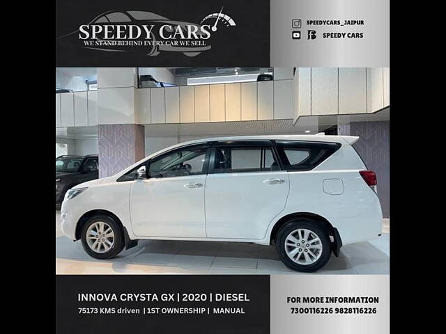 Used Toyota Innova Crysta [2016-2020] 2.4 G 7 STR [2016-2017] in Jaipur