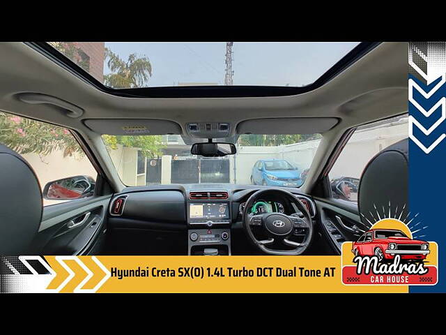 Used Hyundai Creta [2020-2023] SX (O) 1.4 Turbo 7 DCT Dual Tone [2022-2022] in Chennai