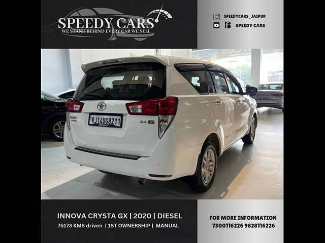 Used Toyota Innova Crysta [2016-2020] 2.4 G 7 STR [2016-2017] in Jaipur