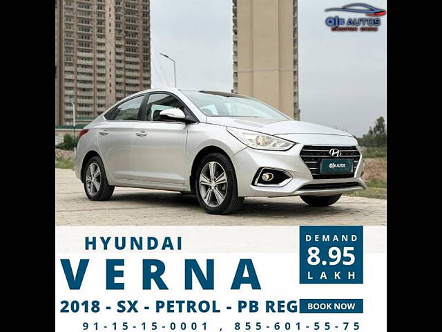 Used Hyundai Verna [2017-2020] SX (O) AT Anniversary Edition 1.6 VTVT in Mohali