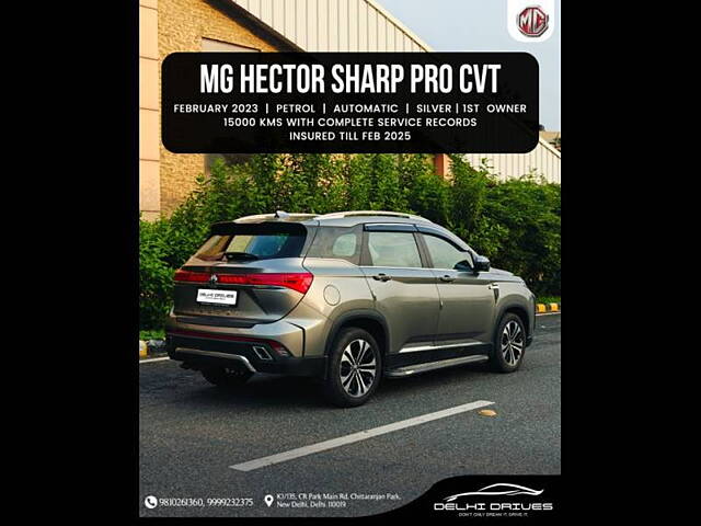 Used MG Hector Sharp Pro 1.5 Turbo Petrol  CVT [2023] in Delhi