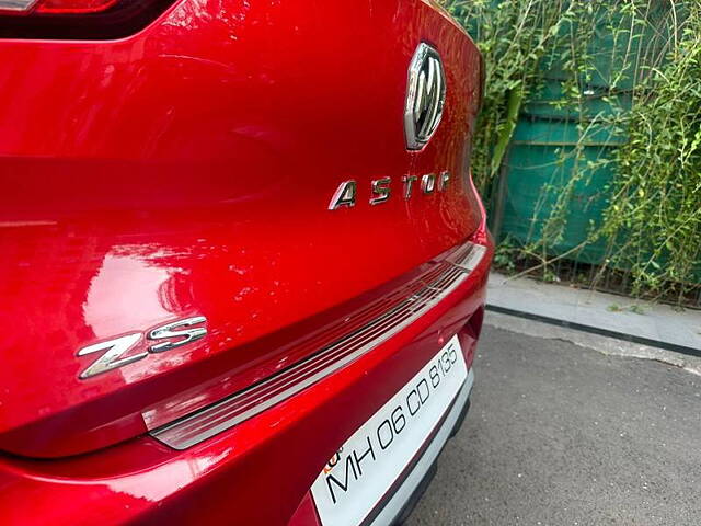 Used MG Astor Savvy 1.5 CVT S Red [2021-2023] in Mumbai