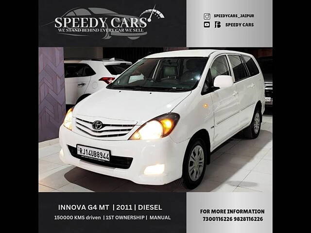 Used Toyota Innova [2009-2012] 2.5 GX 8 STR BS-IV in Jaipur