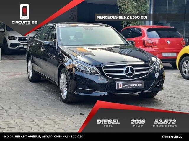 Used Mercedes-Benz E-Class [2015-2017] E 350 CDI Edition E in Chennai