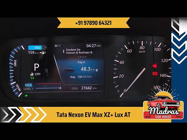 Used Tata Nexon EV Max XZ Plus Lux 3.3 KW [2022-2023] in Chennai