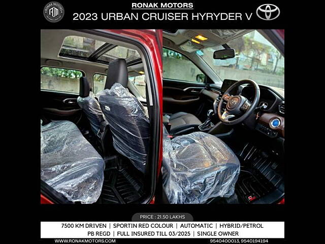 Used Toyota Urban Cruiser Hyryder V Hybrid [2022-2023] in Chandigarh