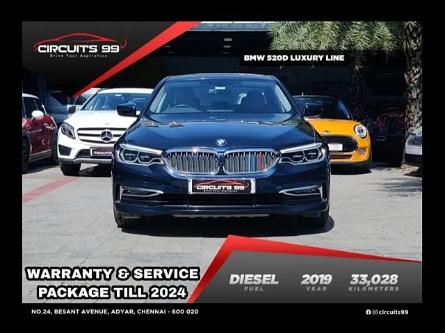 Used 2019 BMW 5-Series in Chennai