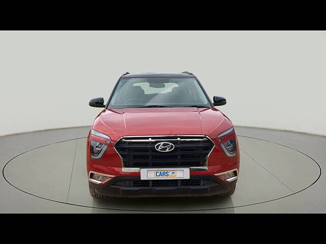 Used Hyundai Creta [2020-2023] SX (O) 1.4 Turbo 7 DCT Dual Tone [2022-2022] in Hyderabad