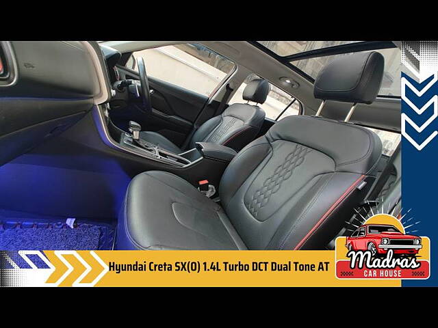 Used Hyundai Creta [2020-2023] SX (O) 1.4 Turbo 7 DCT Dual Tone [2022-2022] in Chennai