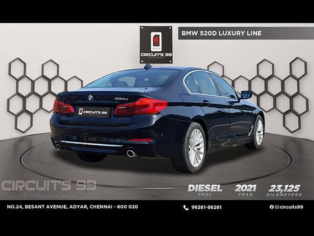 Used BMW 5 Series [2017-2021] 520d Luxury Line [2017-2019] in Chennai