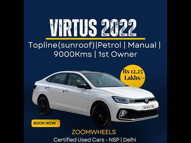 Used 2022 Volkswagen Virtus in Delhi