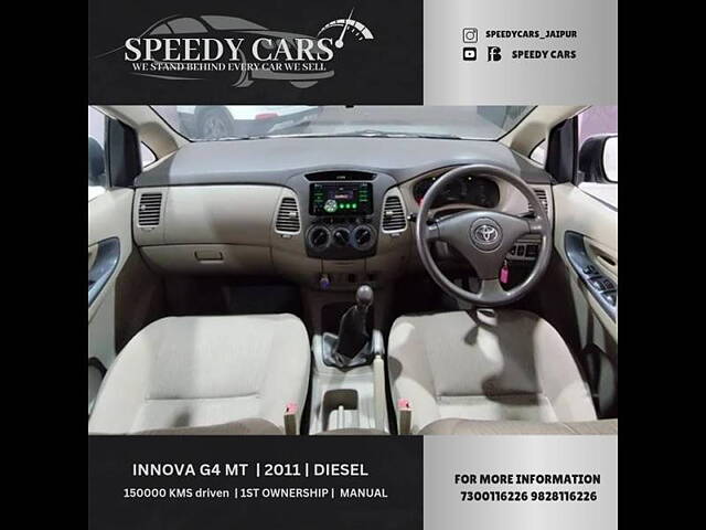 Used Toyota Innova [2009-2012] 2.5 GX 8 STR BS-IV in Jaipur