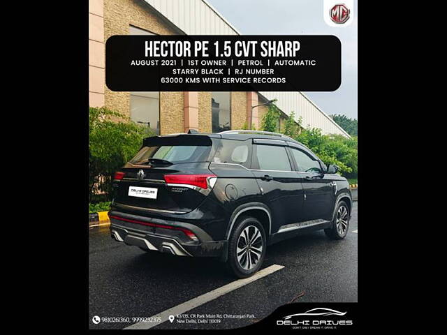 Used MG Hector [2021-2023] Sharp 1.5 Petrol CVT in Delhi