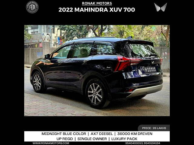 Used Mahindra XUV700 AX 7 Diesel  AT Luxury Pack 7 STR [2021] in Chandigarh